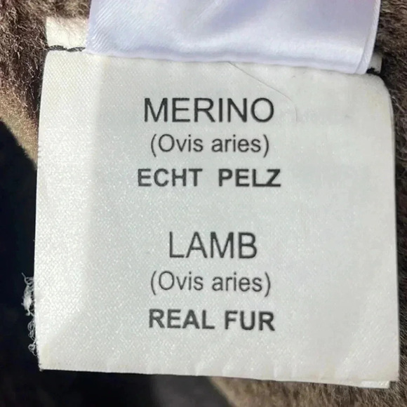 Escada Leather Fur Lined Maxi Coat size 36 - Picture 15 of 16